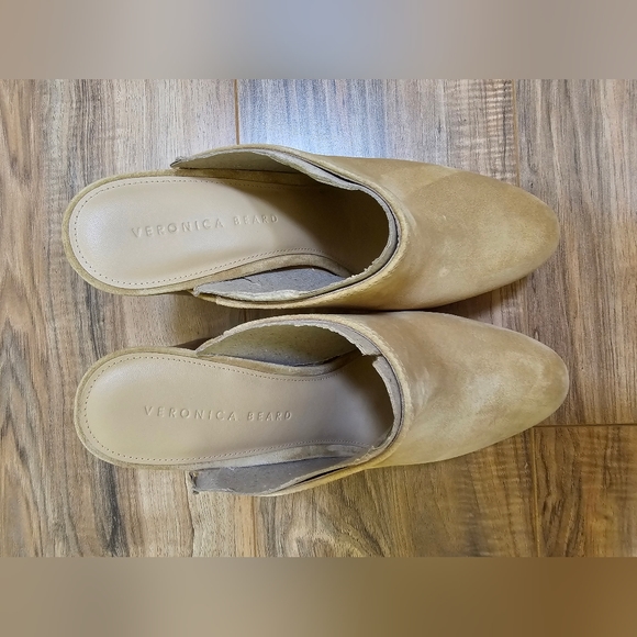 Veronica Beard Maren Suede Platform Mules, size US 9.5 - Picture 9 of 11